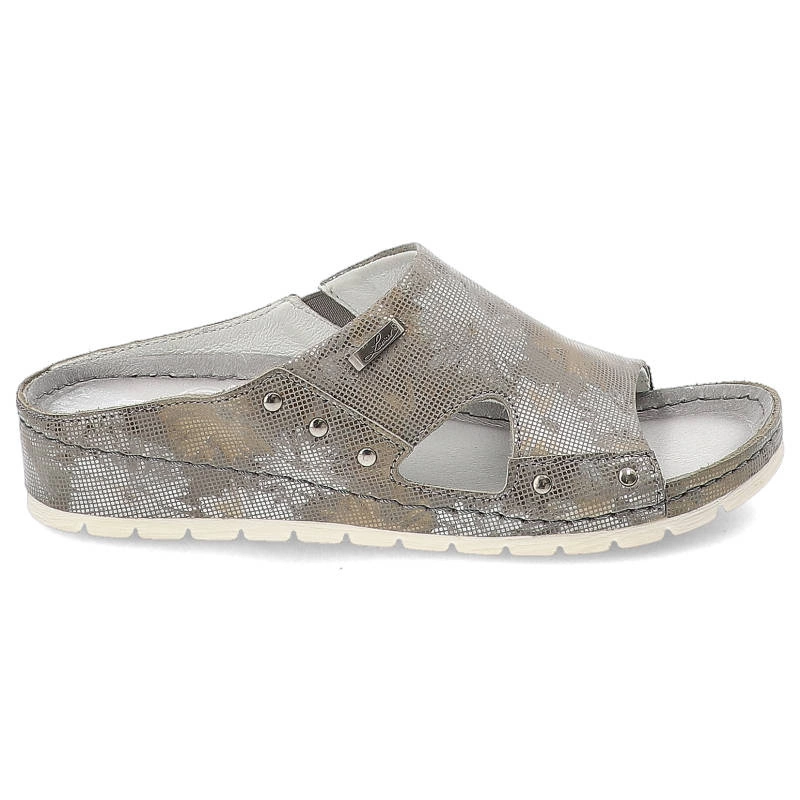 Šľapky Lemar - 50055 Margaretki Szary