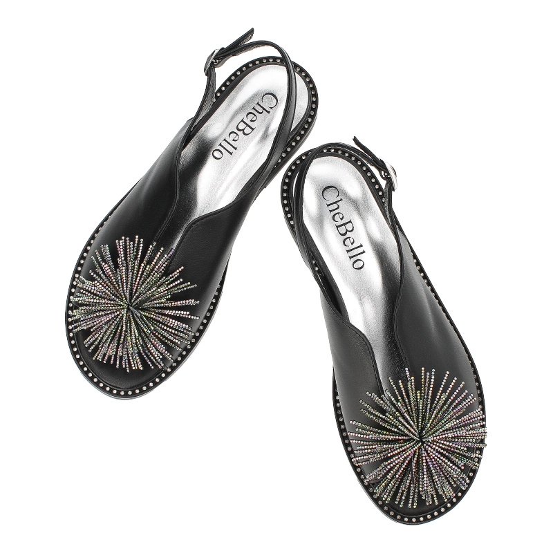 Sandále Chebello - 4344_-002-000-PSK-S130 Czarny