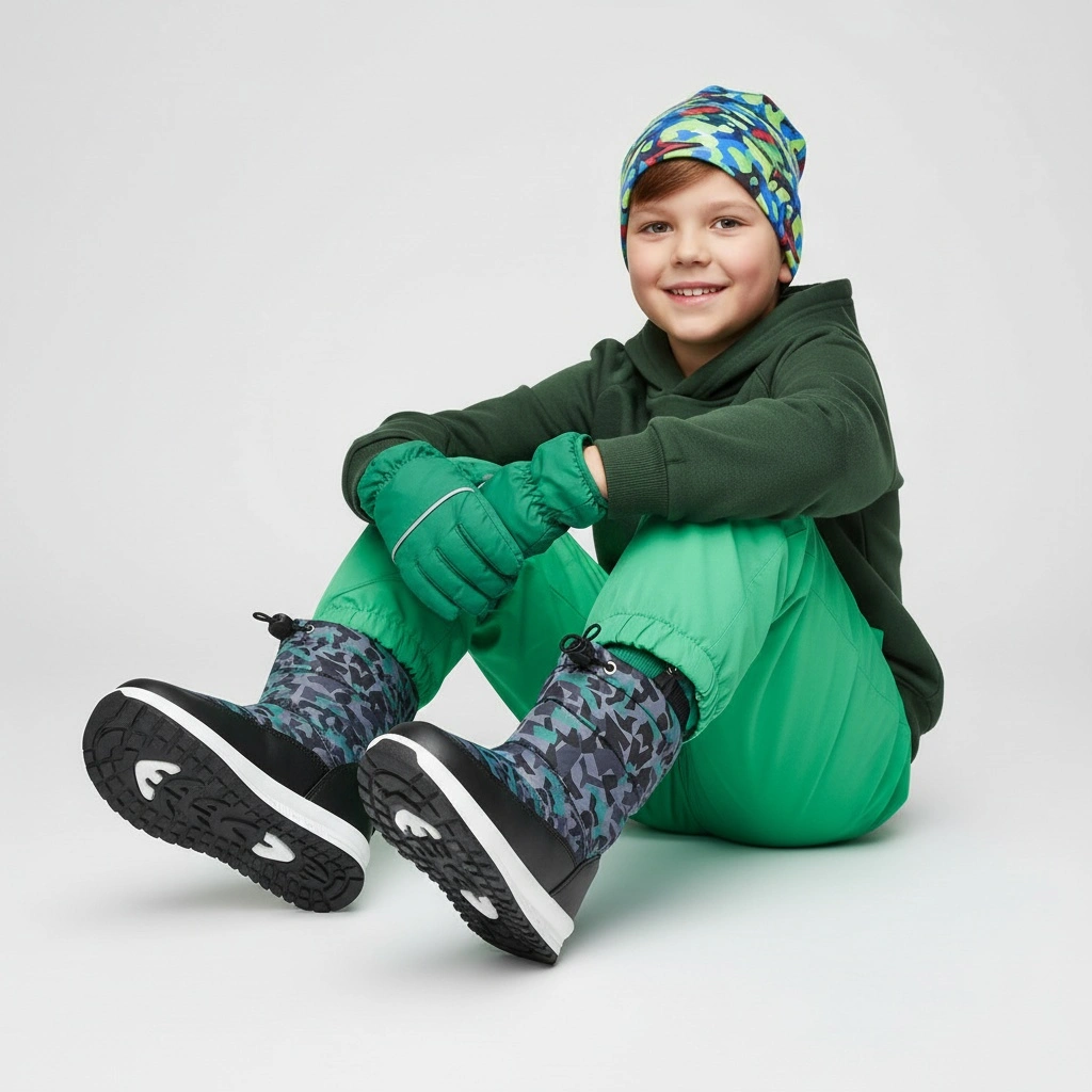 Snehule Big Star - KK374238 Szary/Czarny