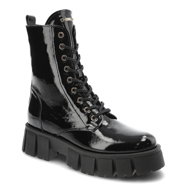Členkové Topánky Chebello - 3043_-240-000-MIC-S217 Czarny