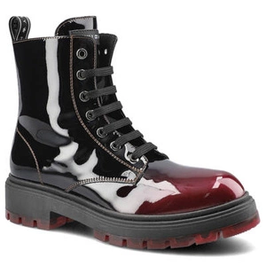 Členkové Topánky Tommy Hilfiger - Lace-Up Bootie T4A5-32017-1244301 Bordeaux 301