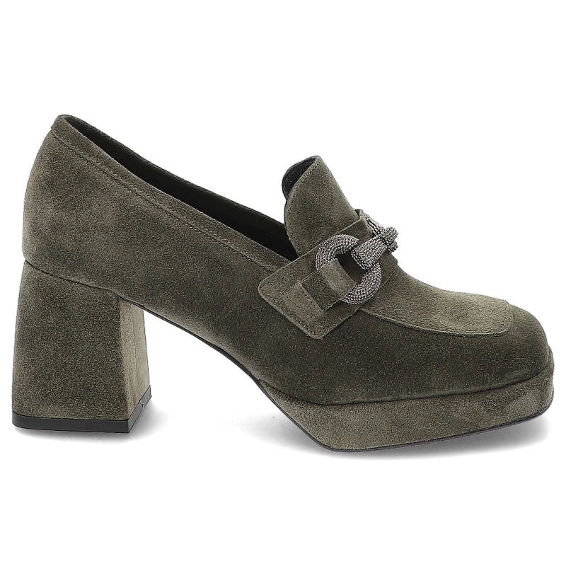 Poltopánky Karino - 4708/066-P Zielony/Welur