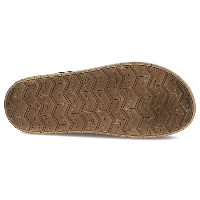 Šľapky MACIEJKA - L4986-25/00-0 Czarny+Złoty