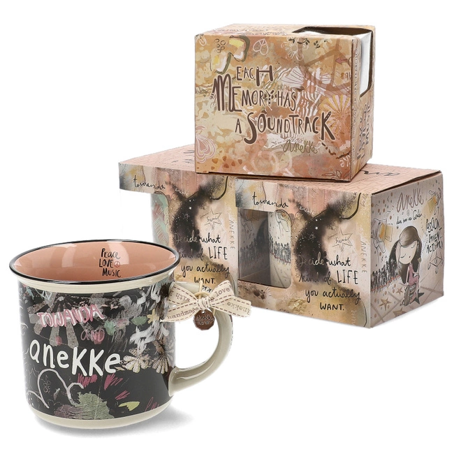 Hrnček Anekke - 38485-104 Czarny