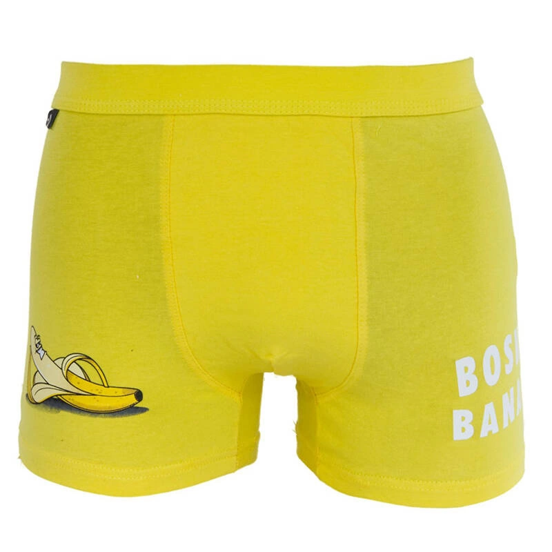 Boxerky Moraj - MBX550-378F Żółty 1 Para