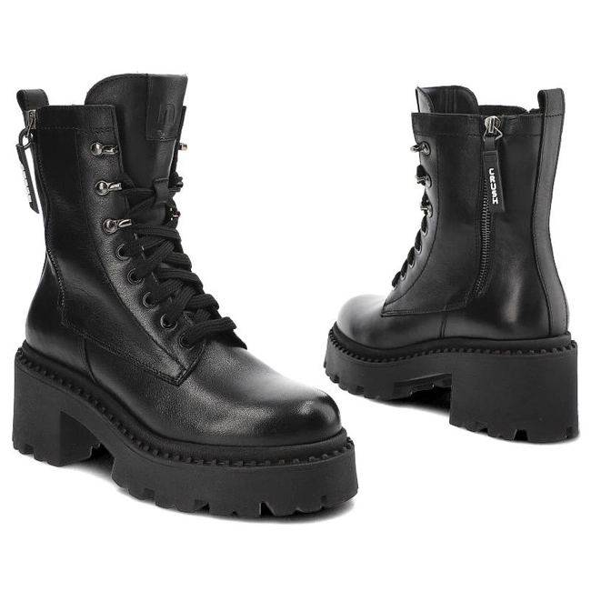 Členkové Topánky Nessi - 23533 Czarny 1