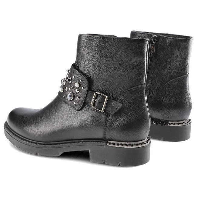 Členkové Topánky Carinii - B4483_-J23-000-POL-D06 Czarny