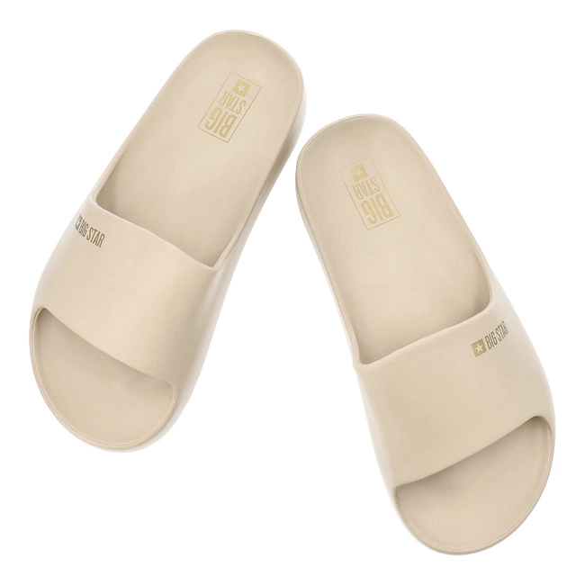 Šľapky BIG STAR - SS274722 Beż