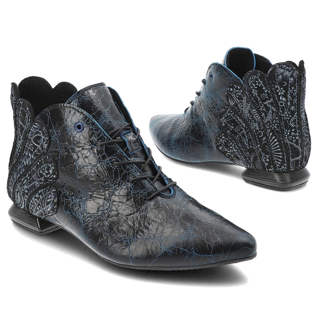 Členkové Topánky Armodo - 7207A Niebieski