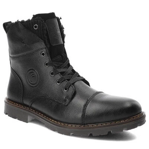 Šnúrovacie Členkové Topánky Rieker - 32133-00 Black