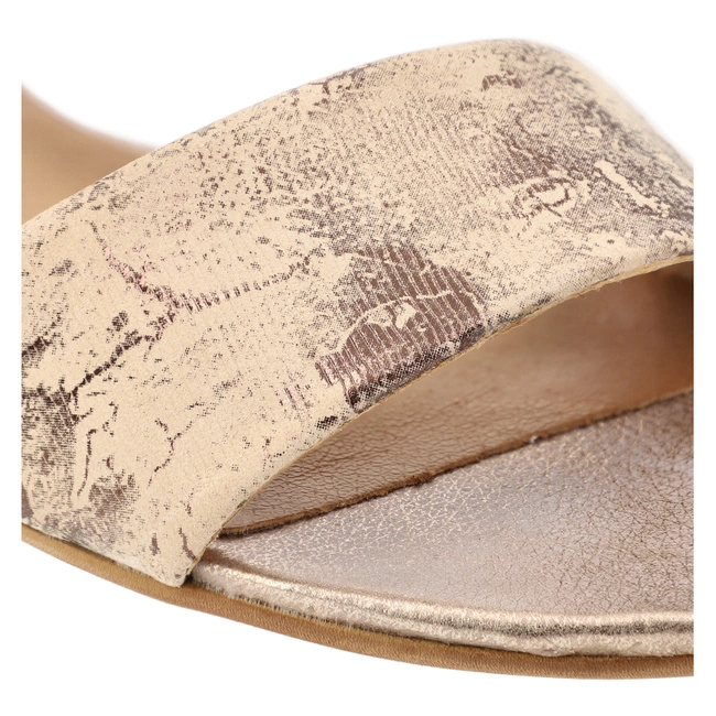 Sandále MACIEJKA - 01971-71/00-5 Miedziano-Złoty