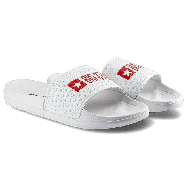 Šľapky Big Star - GG374803 Biały
