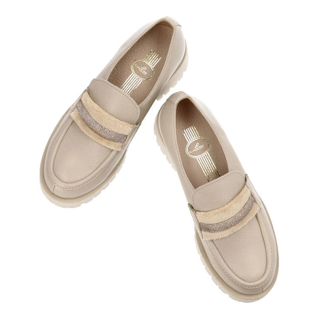 Poltopánky Lemar - 20145 V.Taupe+Zł.