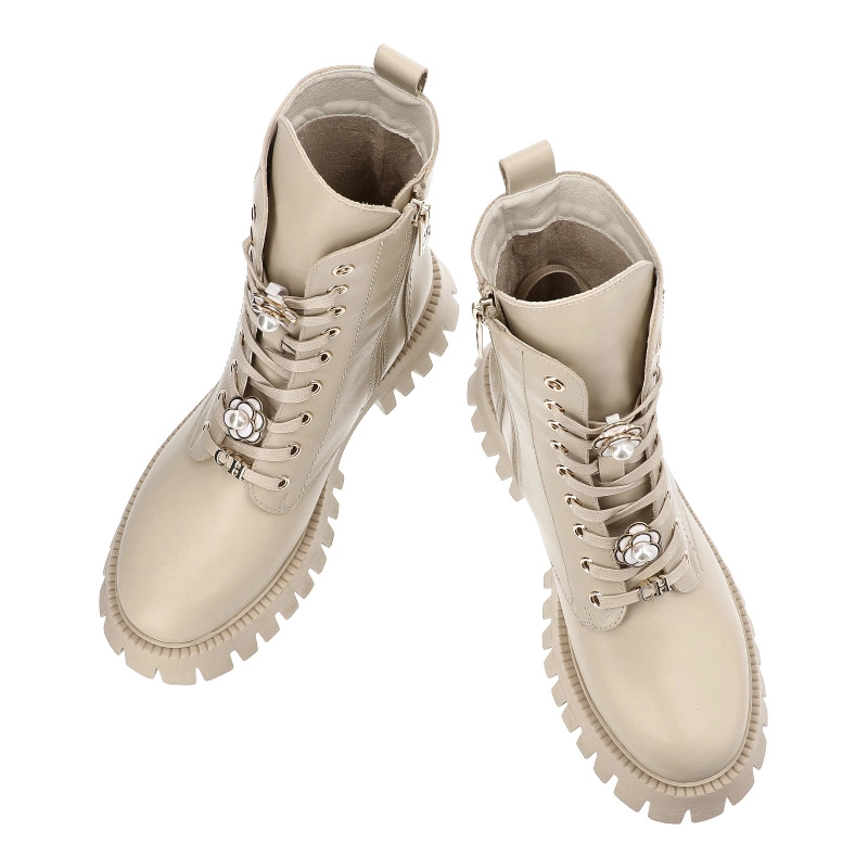 Členkové Topánky Chebello - 4553_-469-000-MIC-S345 Beżowy