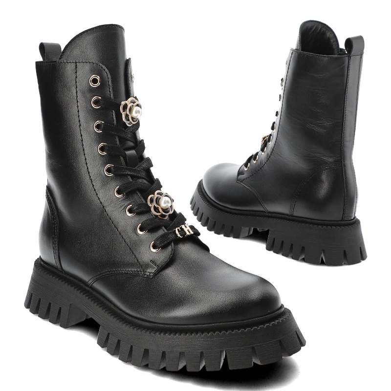 Členkové Topánky Chebello - 4553_-002-000-MIC-S345 Czarny