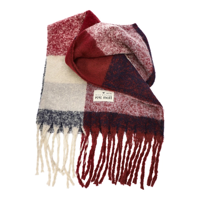 Šál Pepe Moll - 242817 Bufanda Bordo