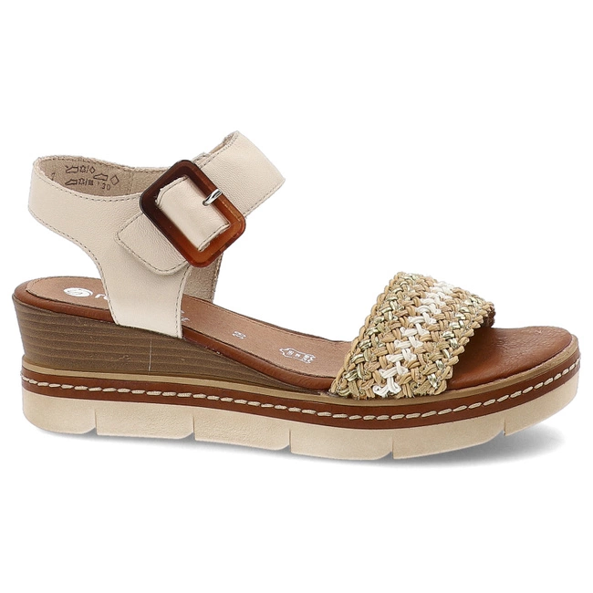 Sandále REMONTE - D2L55-60 Beige Combination