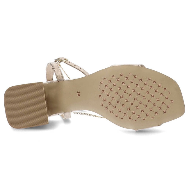 Sandále Karino - 4549/074-P Złoty/Lico