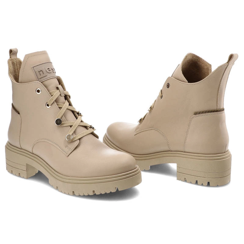 Členkové Topánky Nessi - 20748 Beż 122