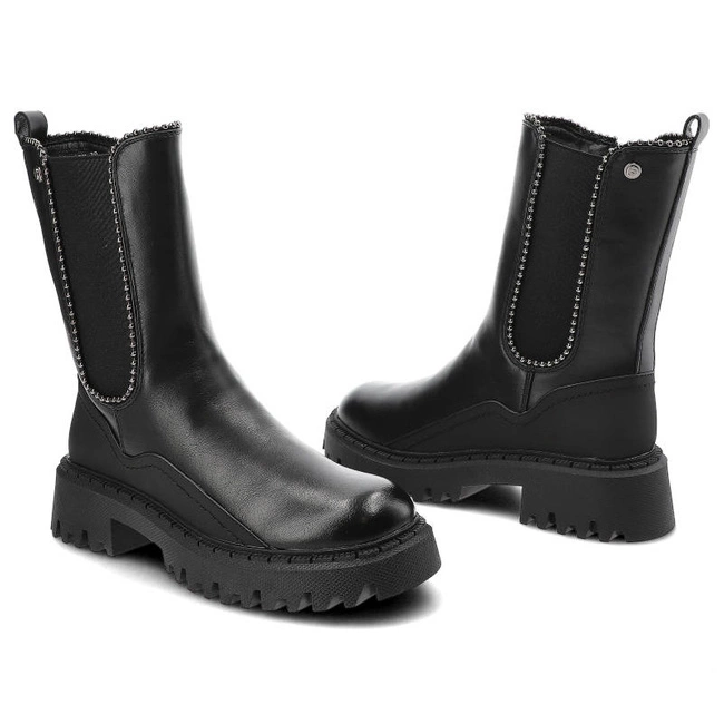 Členkové Topánky Filippo - DBT4009/22 BK Czarny