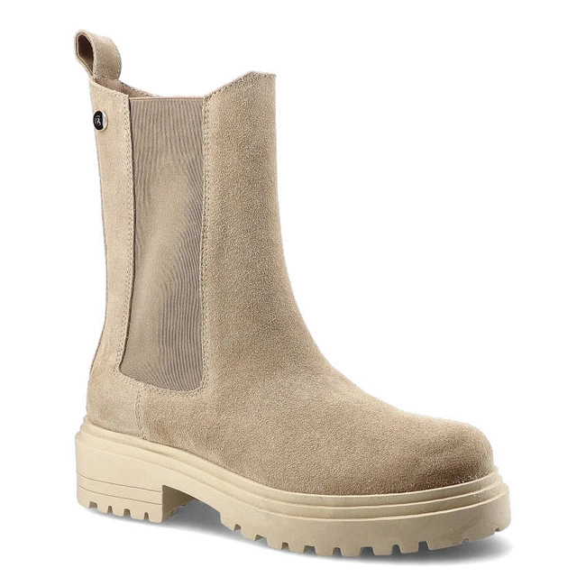 Členkové Topánky Carinii - B5952/N_-O17-000-000-E23 Beż