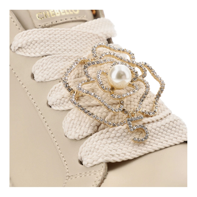 Tenisky Chebello - 4530_-469-000-PSK-S354 Beżowy