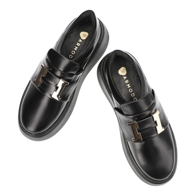 Tenisky Armodo - 708 Czarne Lico