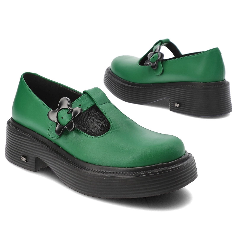 Poltopánky Karino - 5296-066-P Zielony/Lico