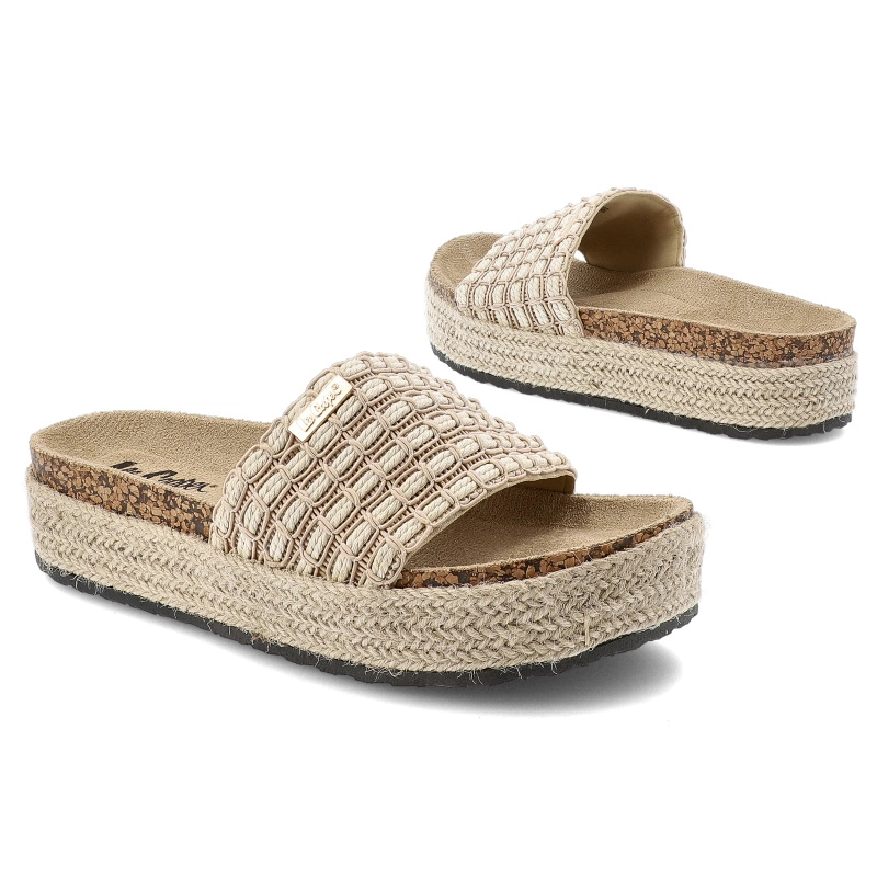 Šľapky Lee Cooper Módna Dámska ObuvLEE COOPER - LCW-25-35-3506L Beige