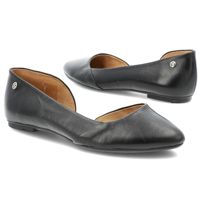 Baleríny MACIEJKA - 02445-20/00-5 Czarny Lico