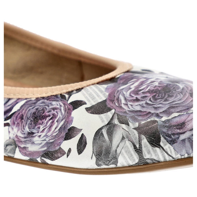 Baleríny La’viano - 190 WHITE CITY VIOLET