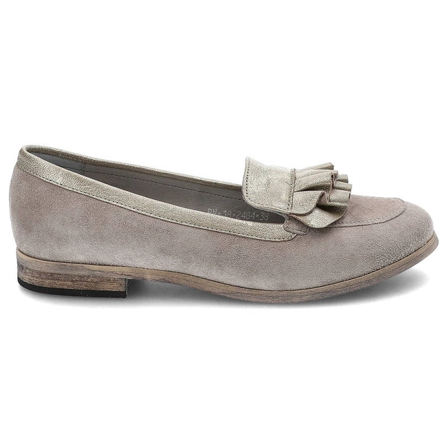 Poltopánky Karino - 2484/127-P Beżowy/Złoty