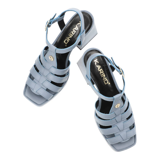 Sandále Karino - 4550/058-P Niebieski/Lico