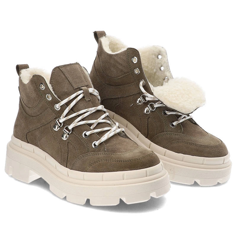 Členkové Topánky Kampa - N632S2 Brąz 648