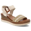 Sandále REMONTE - D2L55-60 Beige Combination