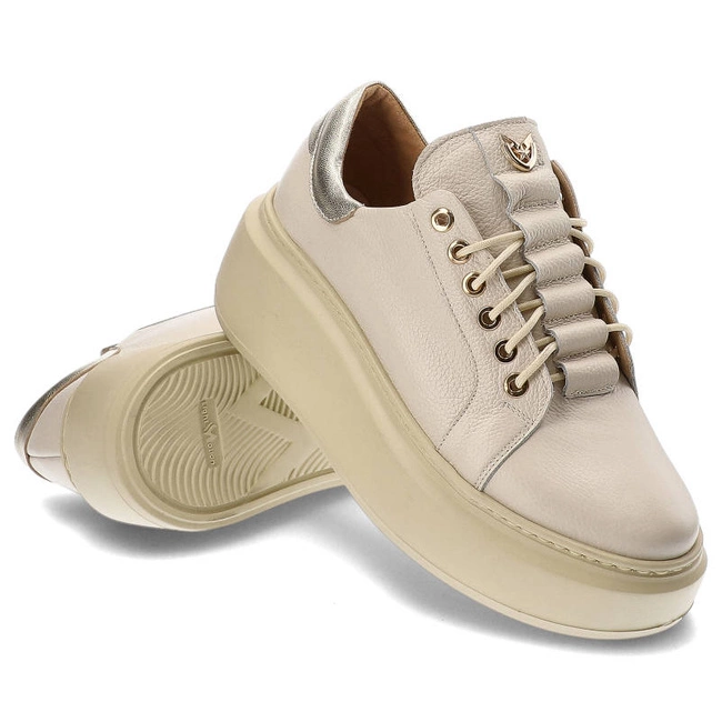 Tenisky Armodo - P-249 Beż Groch