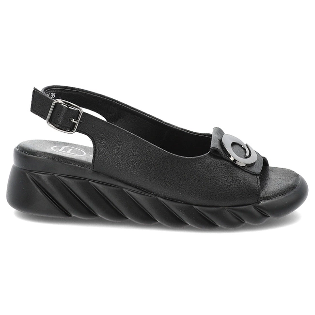 Sandále FILIPPO - DS7011/25 BK Czarny