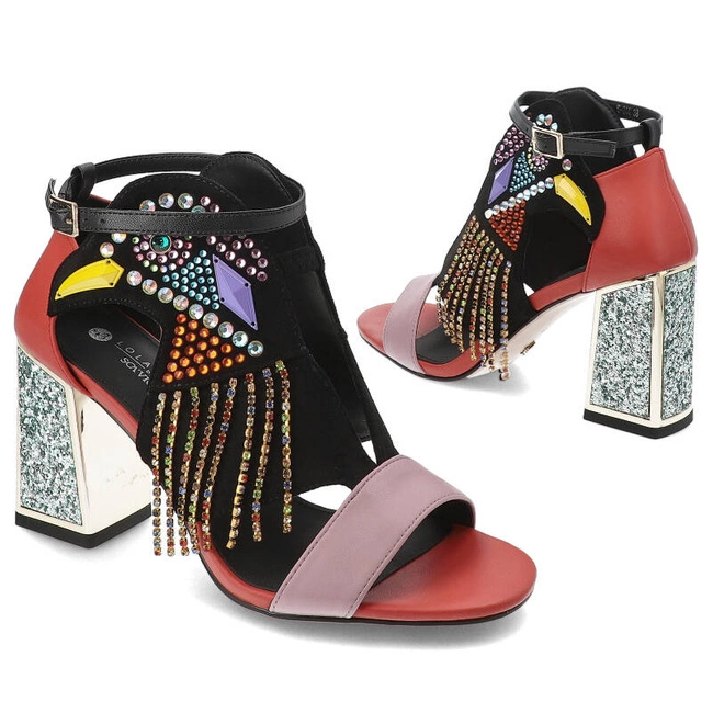 Sandále Sca'viola - S-244 Black