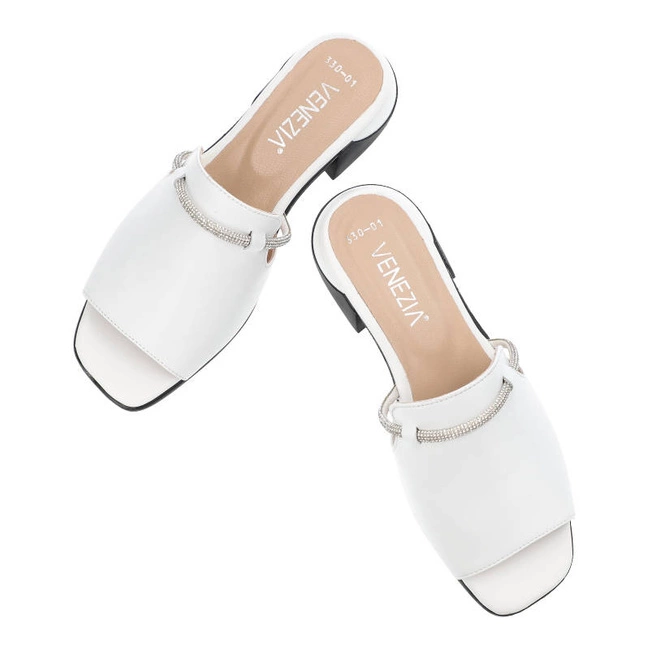 Šľapky Venezia - 08-330 White