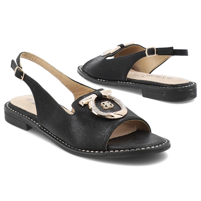 Sandále S.BARSKI - KV51-003 Black