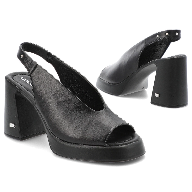 Sandále KARINO - 5544/076-P Czarny/Lico