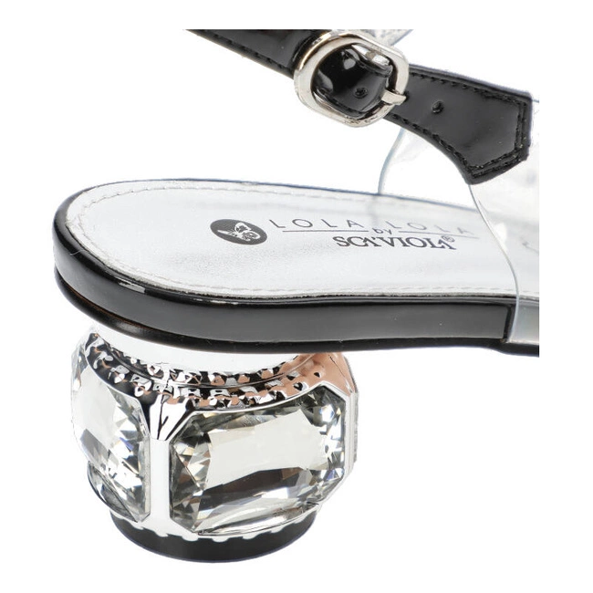 Sandále Sca'viola - S-236 Black