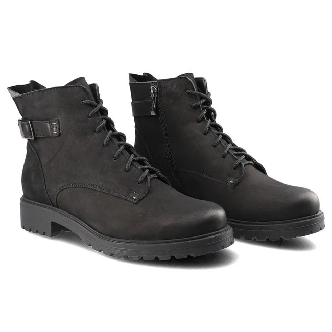 Členkové Topánky Pollonus - 5-1119-004 Czarny Samuel/Welur