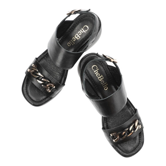 Sandále Chebello - 4082_-407-000-PSK-S279 Czarny
