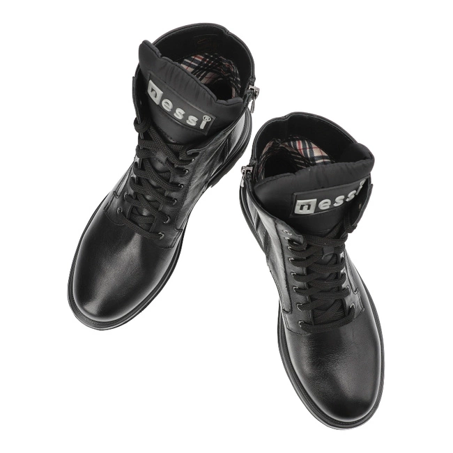 Členkové Topánky Nessi - 21134 Czarny 1