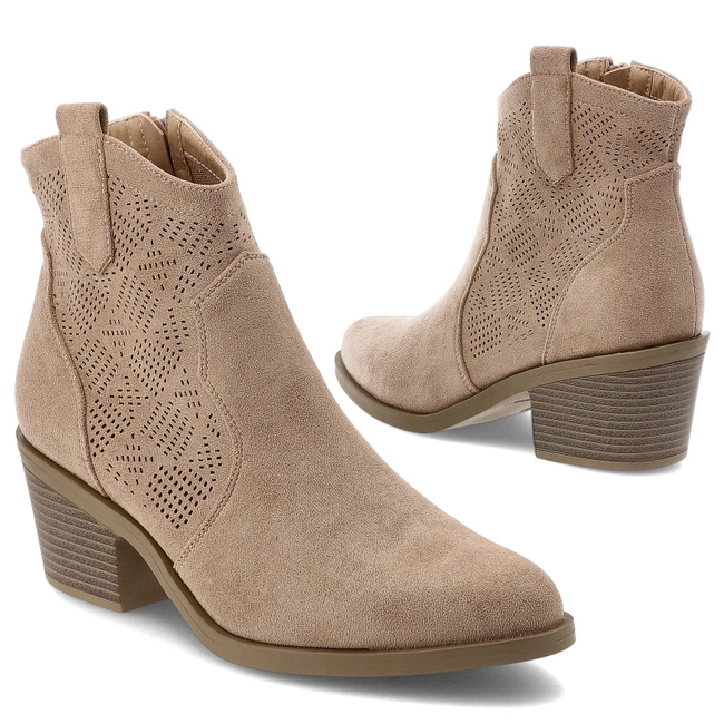 Kovbojky S.BARSKI - HY51-061 Beige