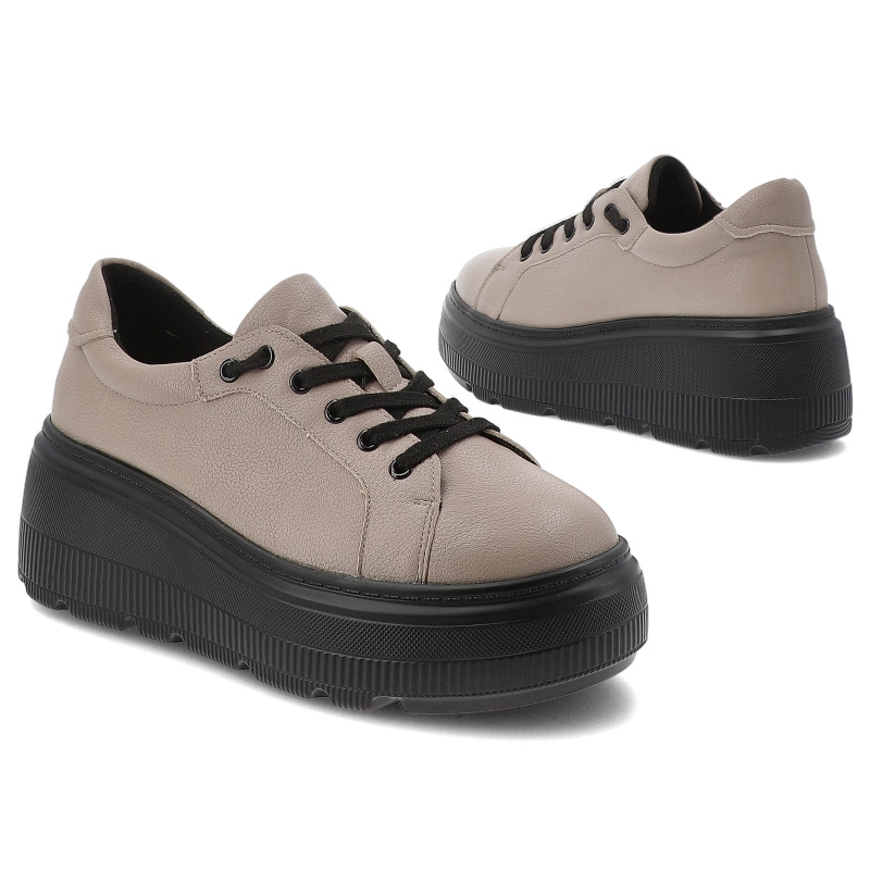 Tenisky CAMBELL - 25-19374KH Khaki