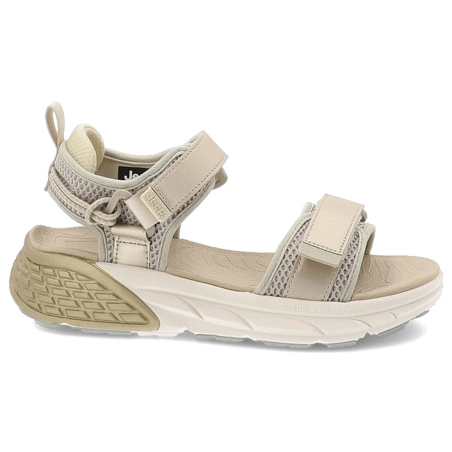 Sandále JEEP - Groove Sandal Laminated JL51582A 263 Platinum