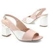 Sandále ARMODO - 865/2/A Puder Lico/Białe Lico