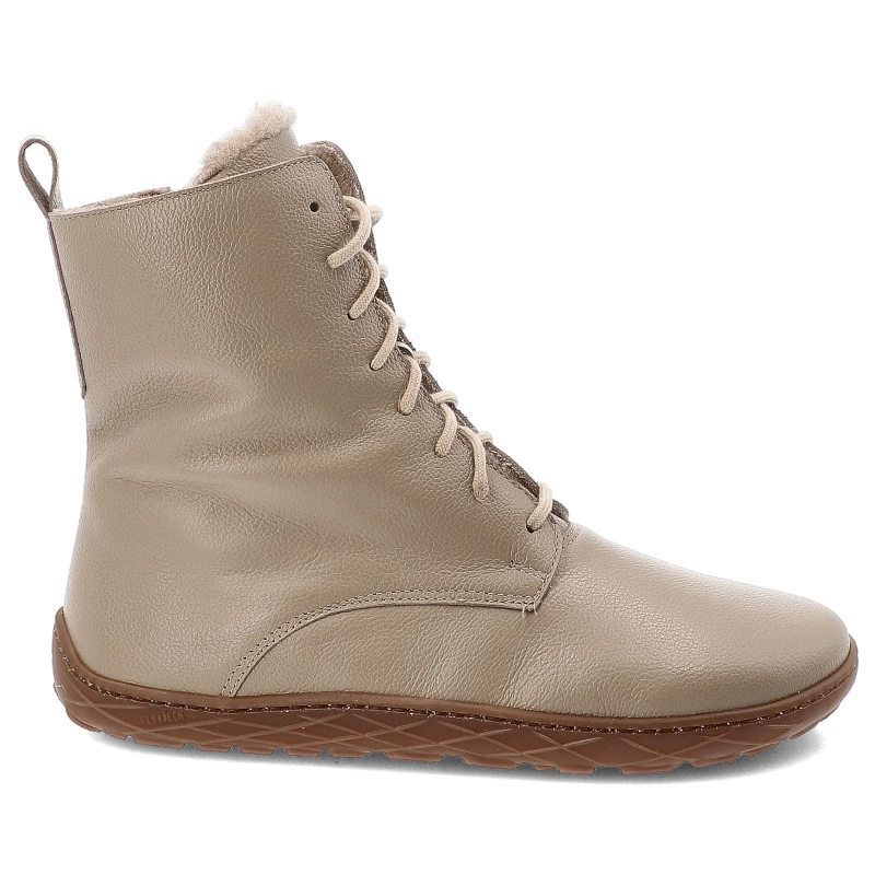 Členkové Topánky Barefoot WASAK - 0778 Latte Groszek